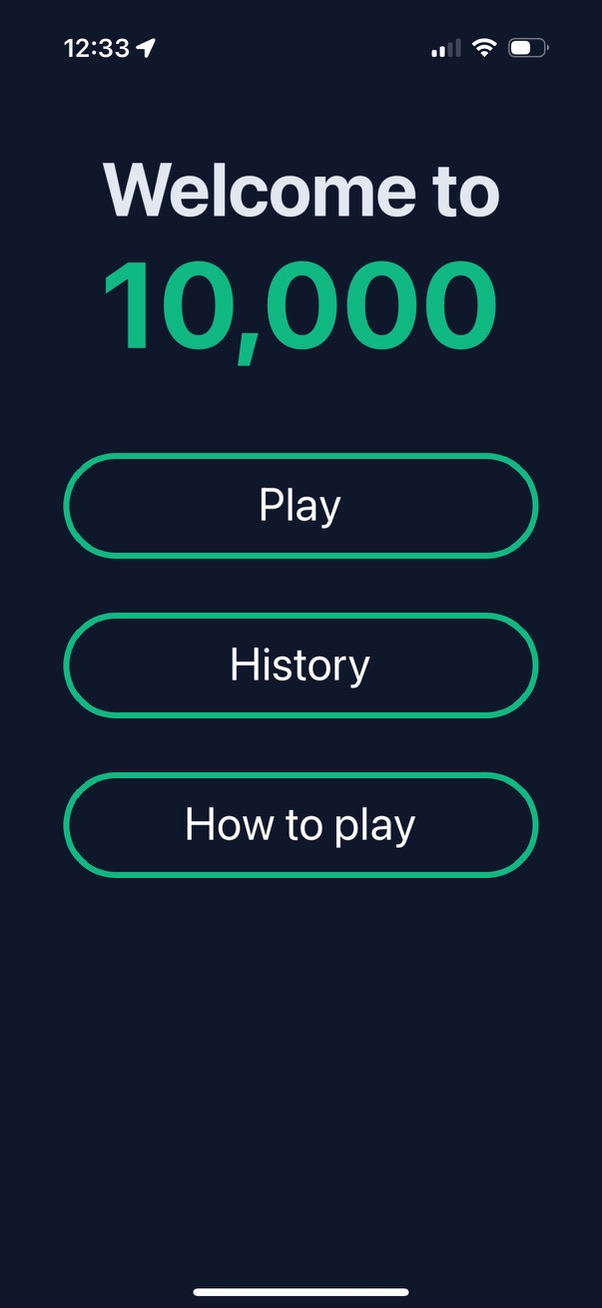 Ten Thousand App